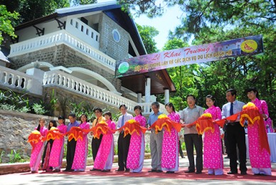 Khai trương biệt thự Phong Lan và các dịch vụ tại VQG Bạch Mã